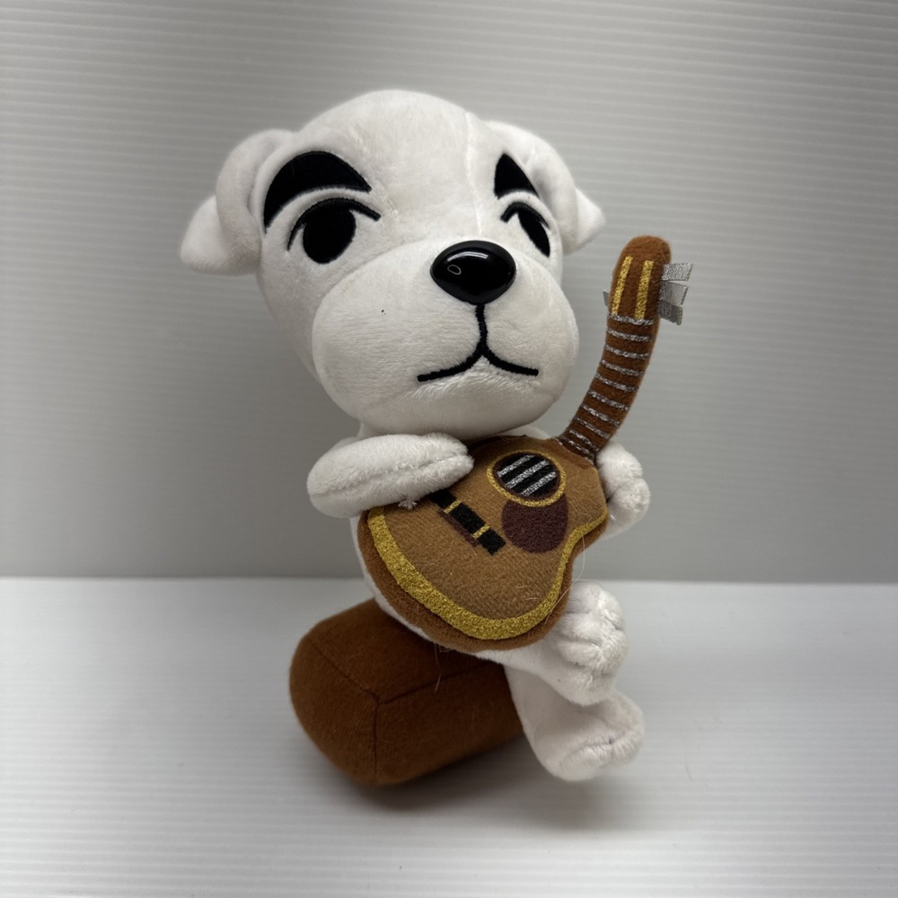 Animal Crossing KK Slider Sitting 8" Plush Stuffed Animal Dog Nintendo Toy
